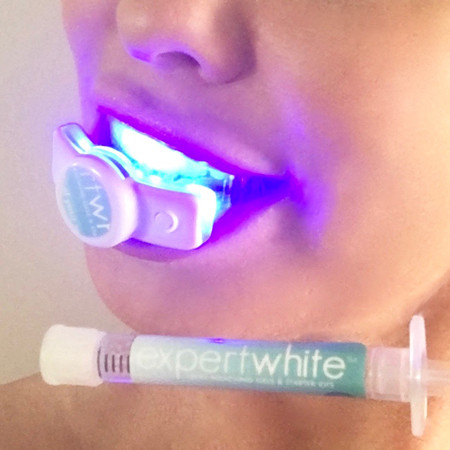 teeth whitening kit led light hi smile