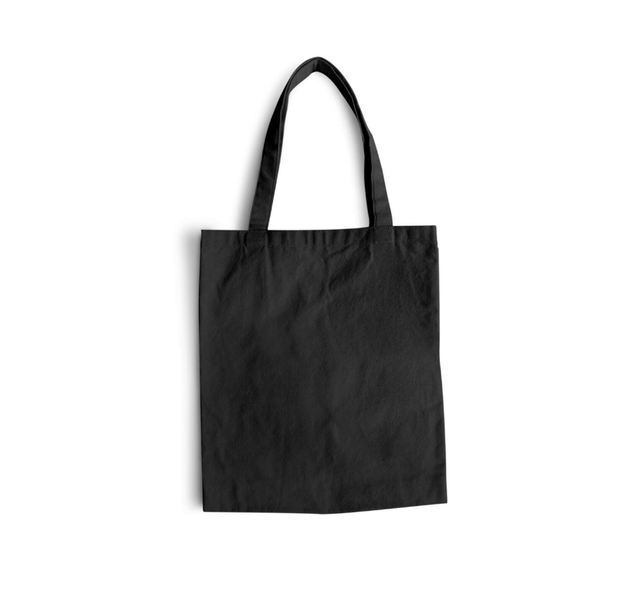 Reli. T-Shirt Bags, Plain Black (300 Count) | Bulk Shopping Bags