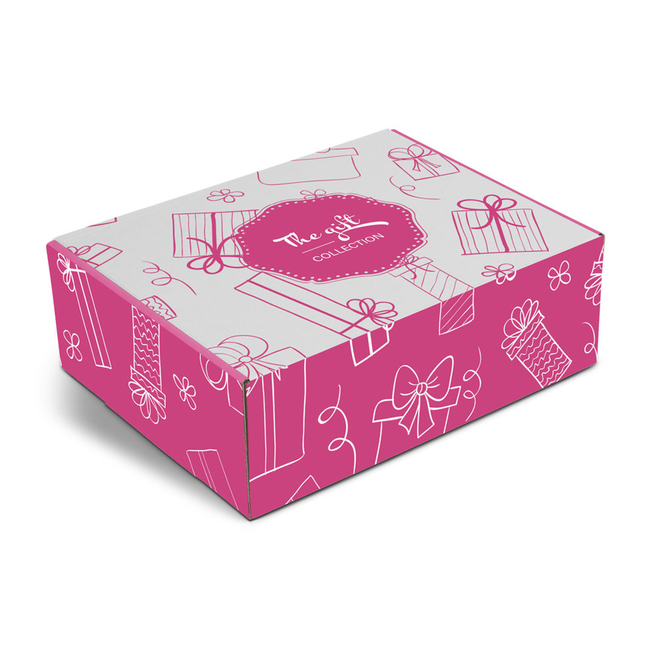 Custom printed corrugated boxes for gift packing