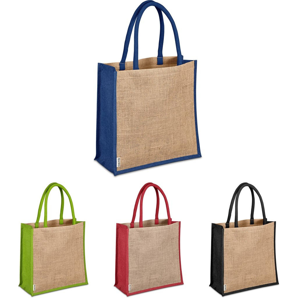 Jute Hessian Burlap Shopper Tote Bags Eco Friendly Shopping - Main Image