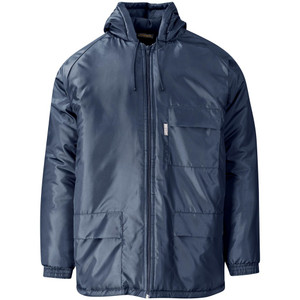 navy blue freezer jacket