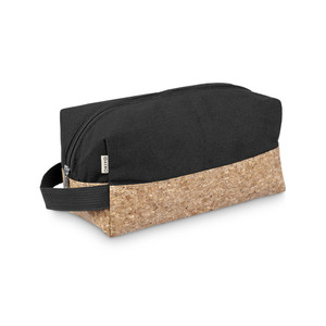 eco friendly canvas & cork toiletry bag eco friendly canvas & cork toiletry bag