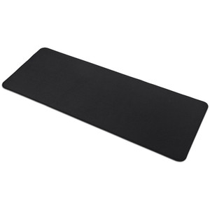 large black desk mat