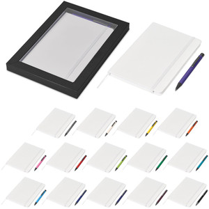 white notebook and pen set white notebook and pen set