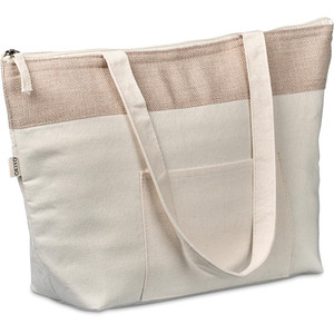 cotton & jute cooler bag cotton & jute cooler bag