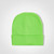 neon lime green aspen beanie