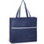 navy blue shopper tote bag