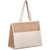 jute and canvas cooler bag