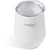 white thermal stainless steel travel cup