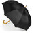 black custom printed umbrella