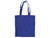 royal blue cotton tote bag