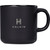 custom branded matte black mug