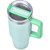 jumbo size insulated thermal mug with handle and straw jumbo size insulated thermal mug with handle and straw