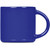 blue ceramic mug