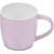 pastel pink ceramic mug