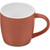 burnt orange ceramic mug