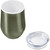 metallic green thermal coffee tumbler