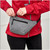 grey waist bag grey waist bag