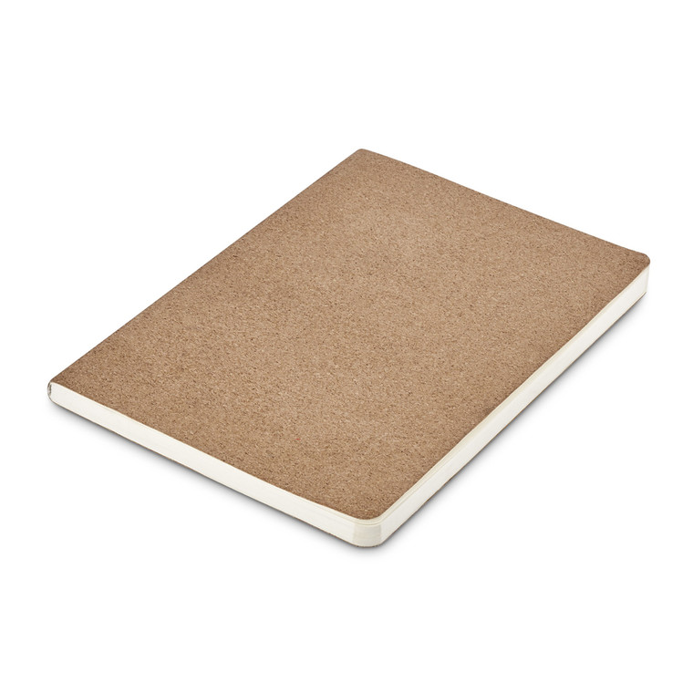 cork A5 lined notebook