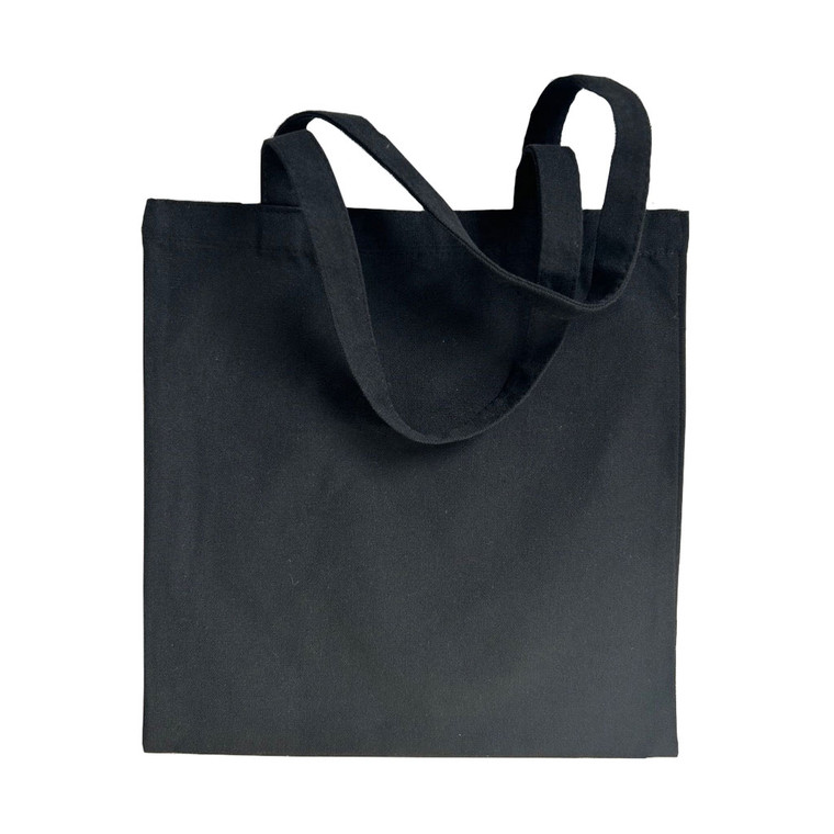 thick black canvas tote bags