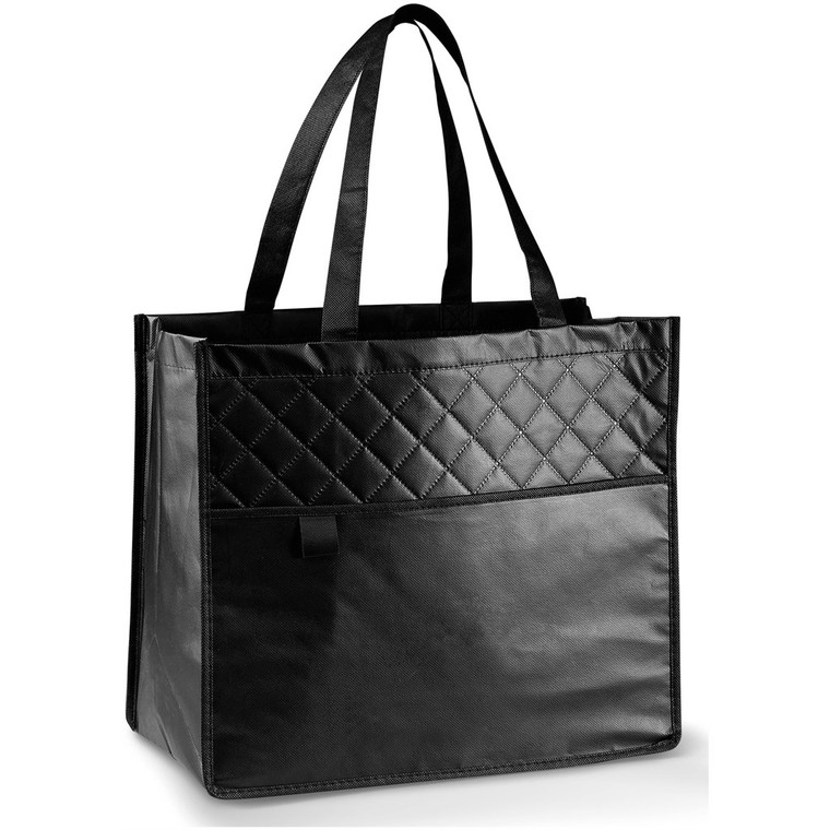 black large durable shopper bag