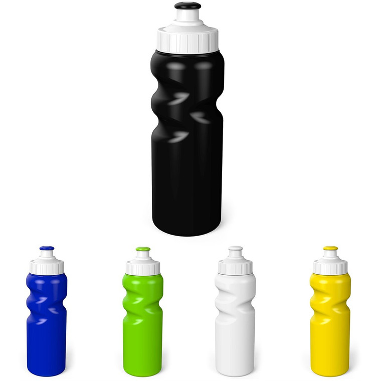 plastic water bottles