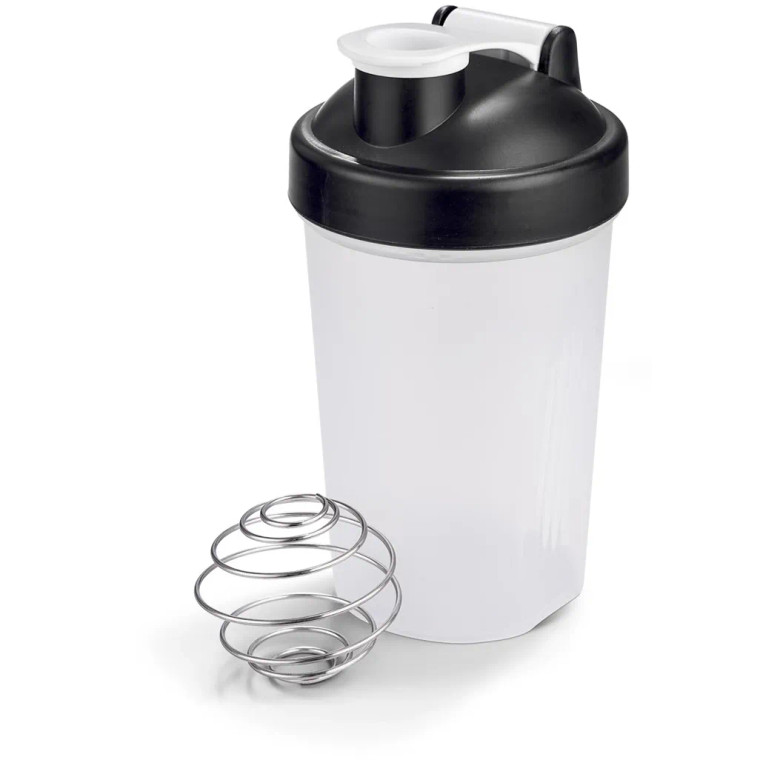 protein shaker bottle with stainless steel ball