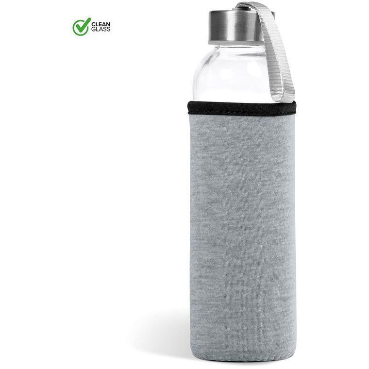 glass water bottle