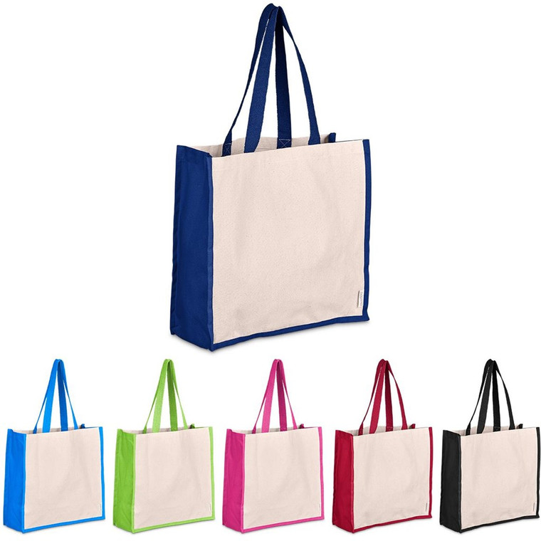 canvas cotton tote shopper bag