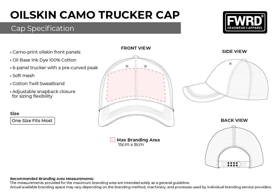 oilskin cap trucker hat