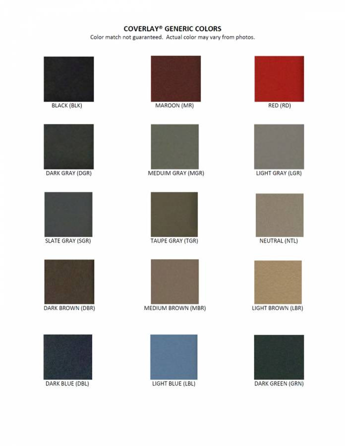 Coverlay Red Dash Cover 10-720-RD For 80-86 Nissan Datsun 720 Pickup