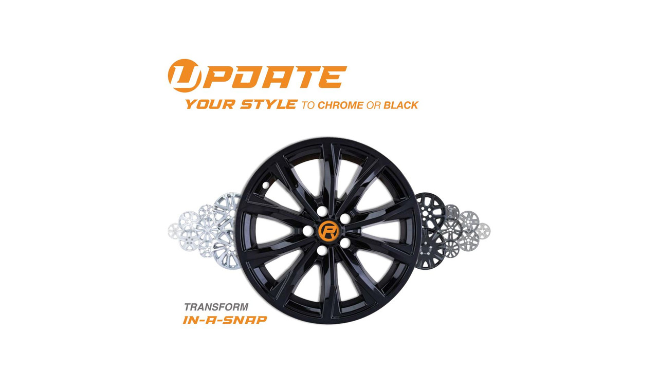 Pacific Rim Chrome Wheel Skin Set