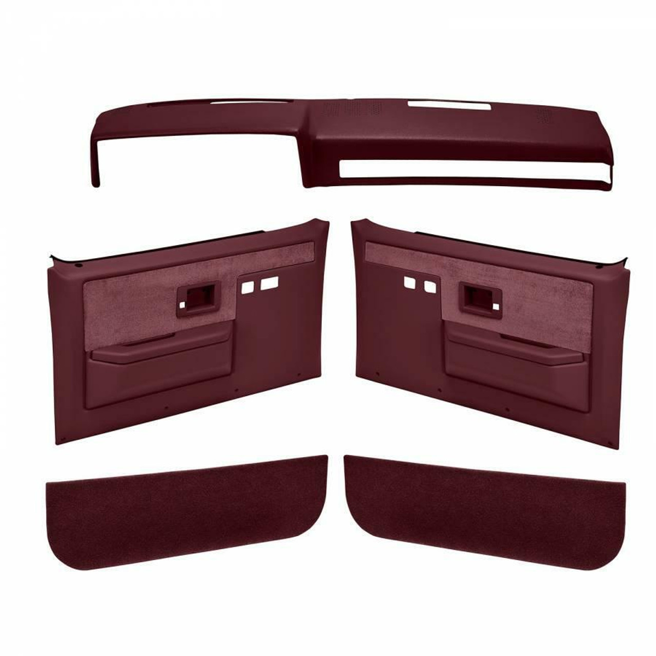 Coverlay Maroon 18-601CF-MR Interior Combo Kit For Chevy GMC Trucks w/pwr
