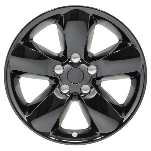 WHEEL SKIN SET 20 GLOSS BLACK DODGE RAM 13-18
