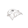 552613 SVC PULLEY COVER CE RS - HUSTLER Genuine OEM Part