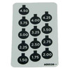 HUSTLER 605538 - DECAL DECK HEIGHT - HUSTLER genuine Part Number 605538
