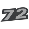 HUSTLER 786285 - DECAL 72 DECK ID - Image 1