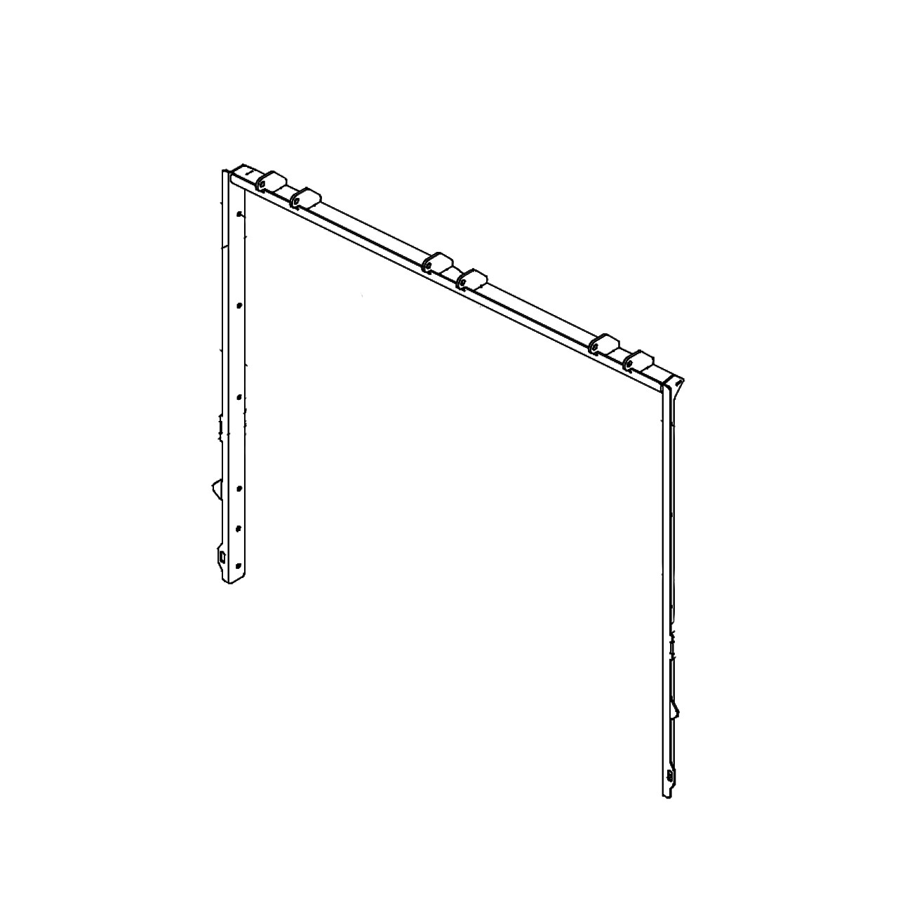 115723 - LID FRAME W/A - HUSTLER Genuine Part