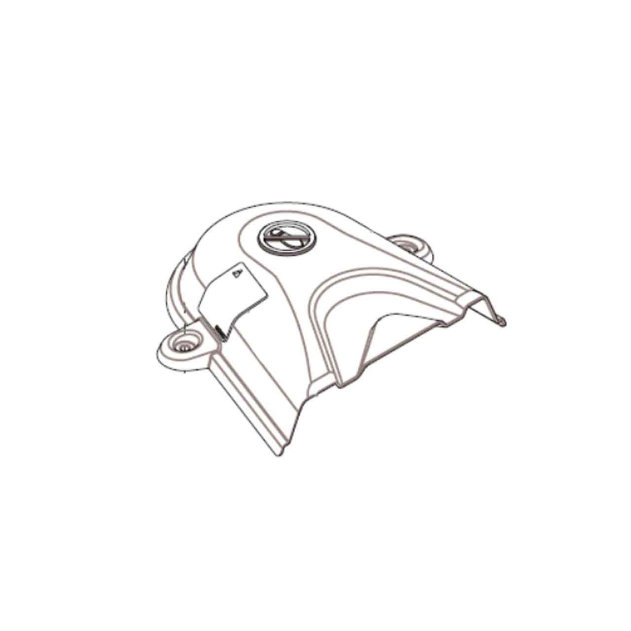 HUSTLER 552613 PULLEY COVER CE RS - Genuine Part