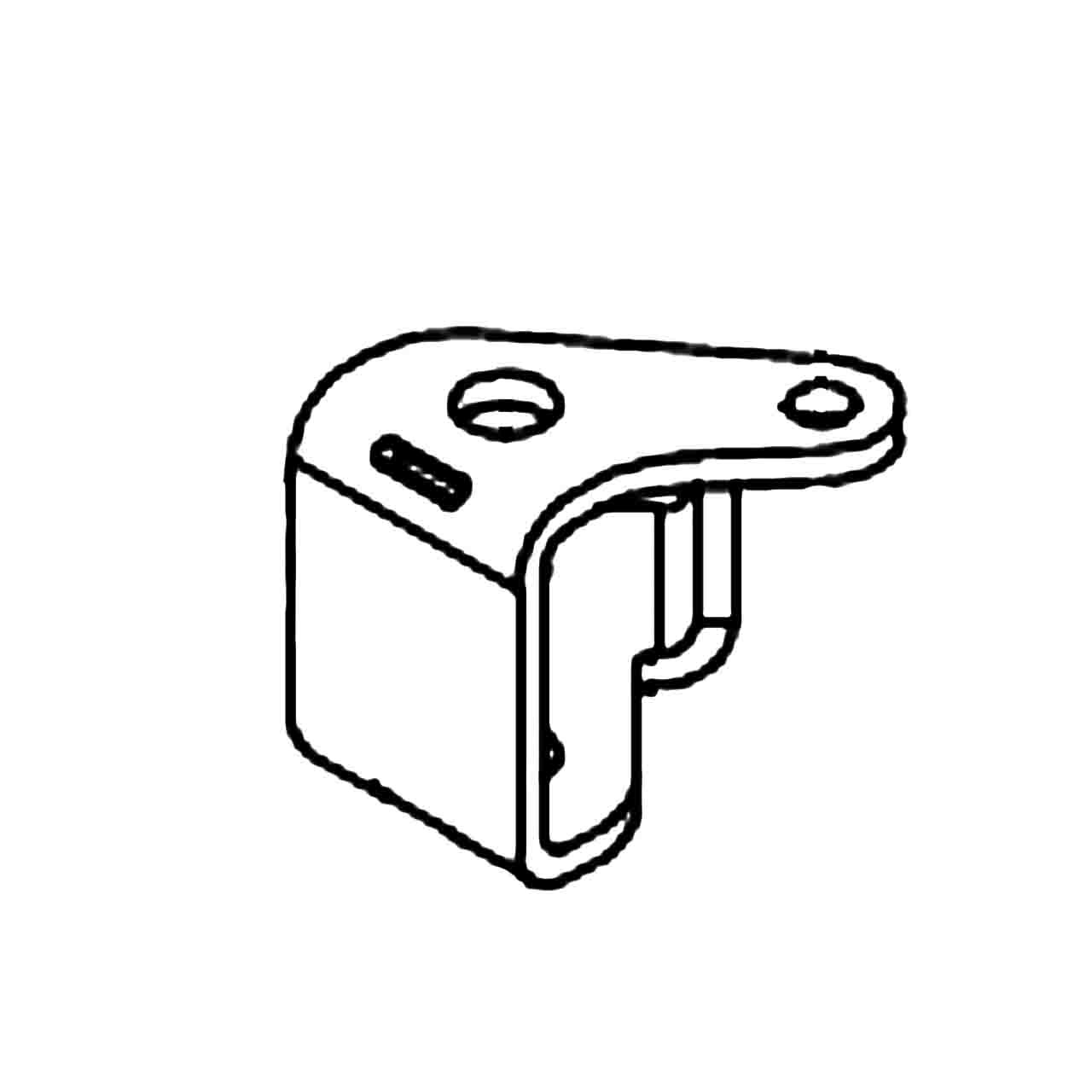 107893 - BRAKE BELL CRANK LS - HUSTLER Genuine Part