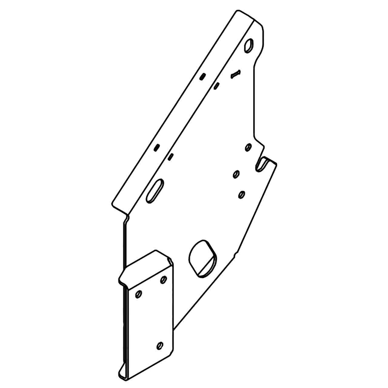 119074 - X1 MOUNT W/A RH - HUSTLER Genuine Part