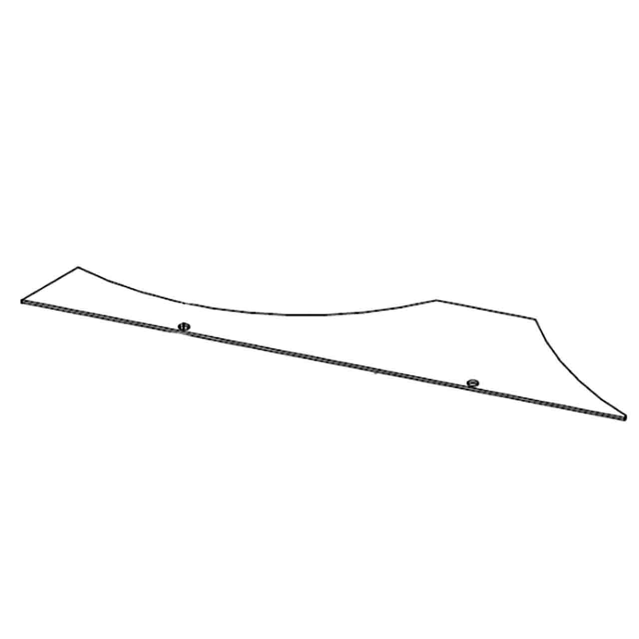 318782 - BAFFLE ANTI-BLOWOUT LS - HUSTLER Genuine Part