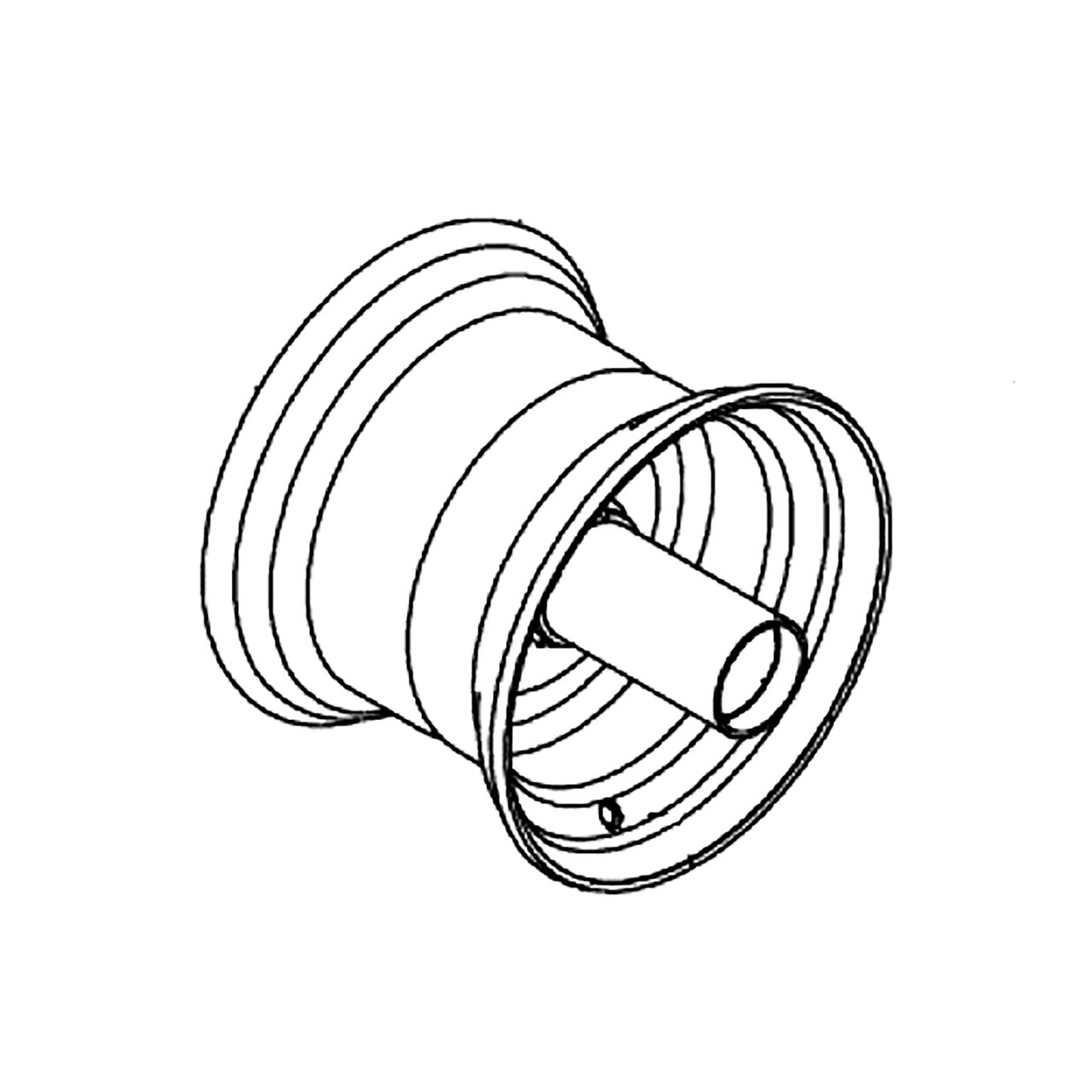 604844 - WHL 6X4.50 SLV - HUSTLER Genuine Part