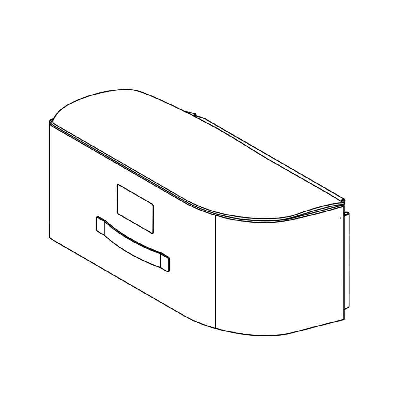 607273 - CATCHER BAG SIDE - HUSTLER Genuine Part