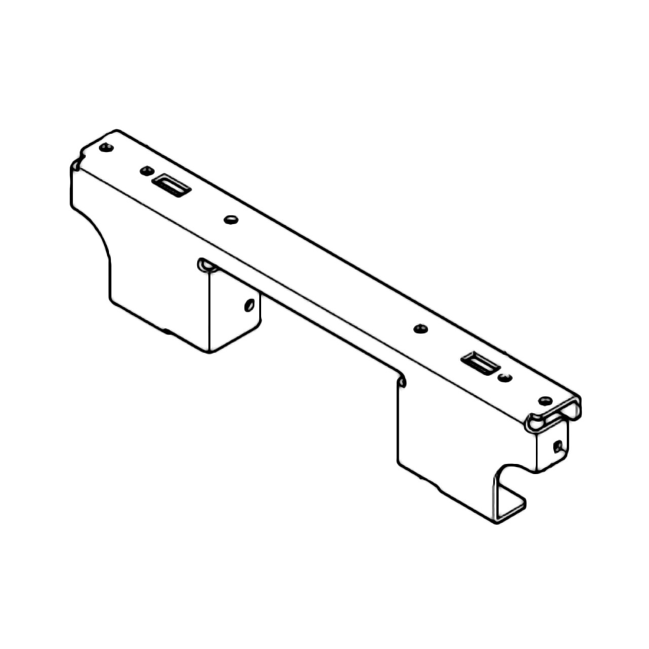 HUSTLER 125287-1 - SVC MIDDLE CROSSMEMBER - HUSTLER genuine