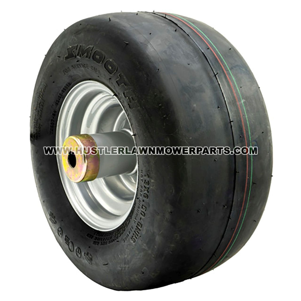 Hustler 607646 tire wheel 13x6 50 6 slv hustler genuine part number