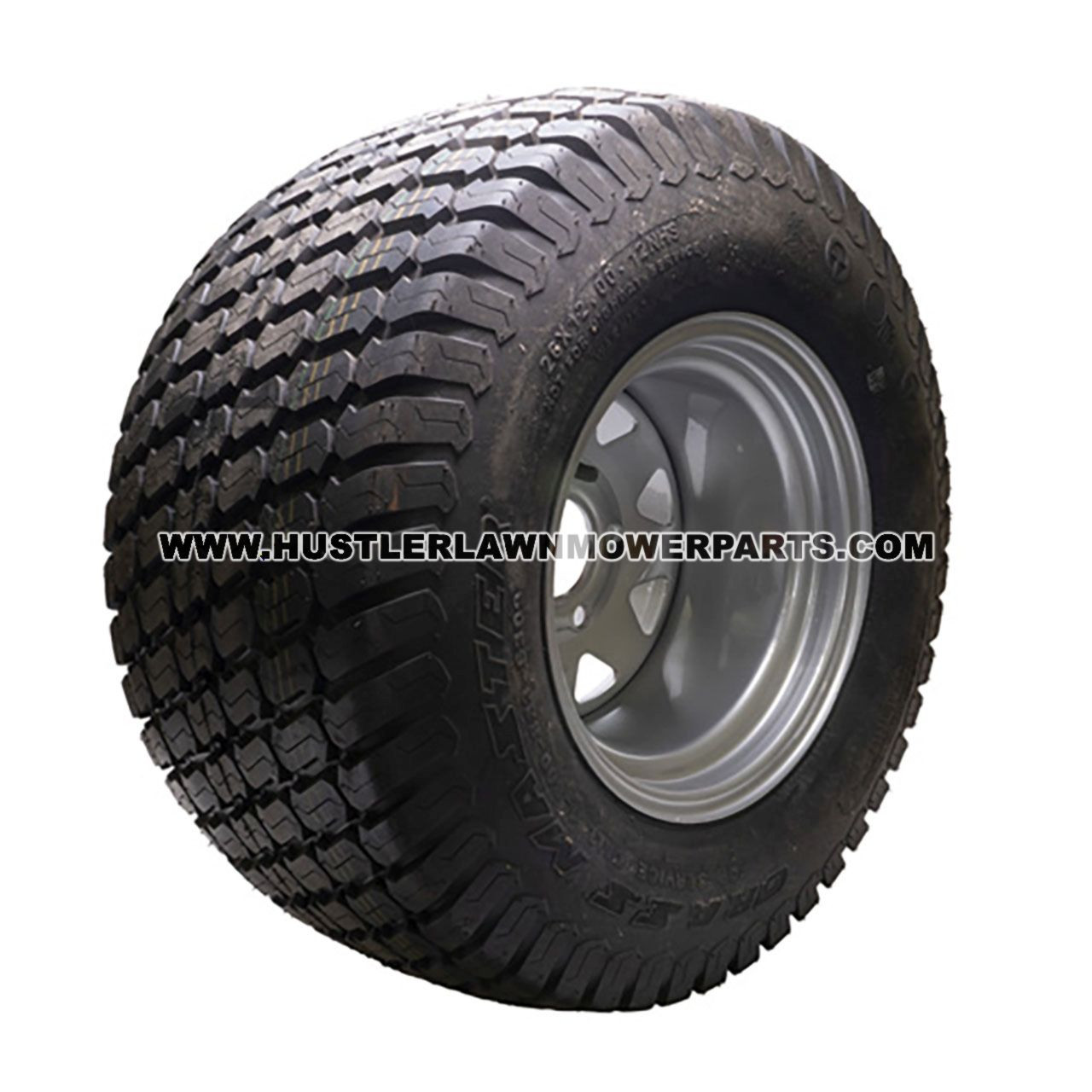 HUSTLER 607647 - TIRE/WHEEL 26X12.00-12 SLV - HUSTLER genuine Part