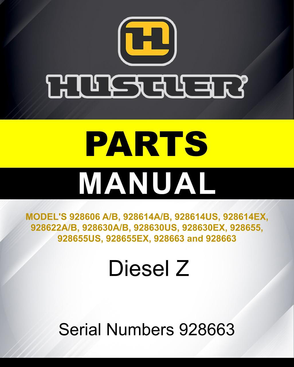 Hustler diesel clearance