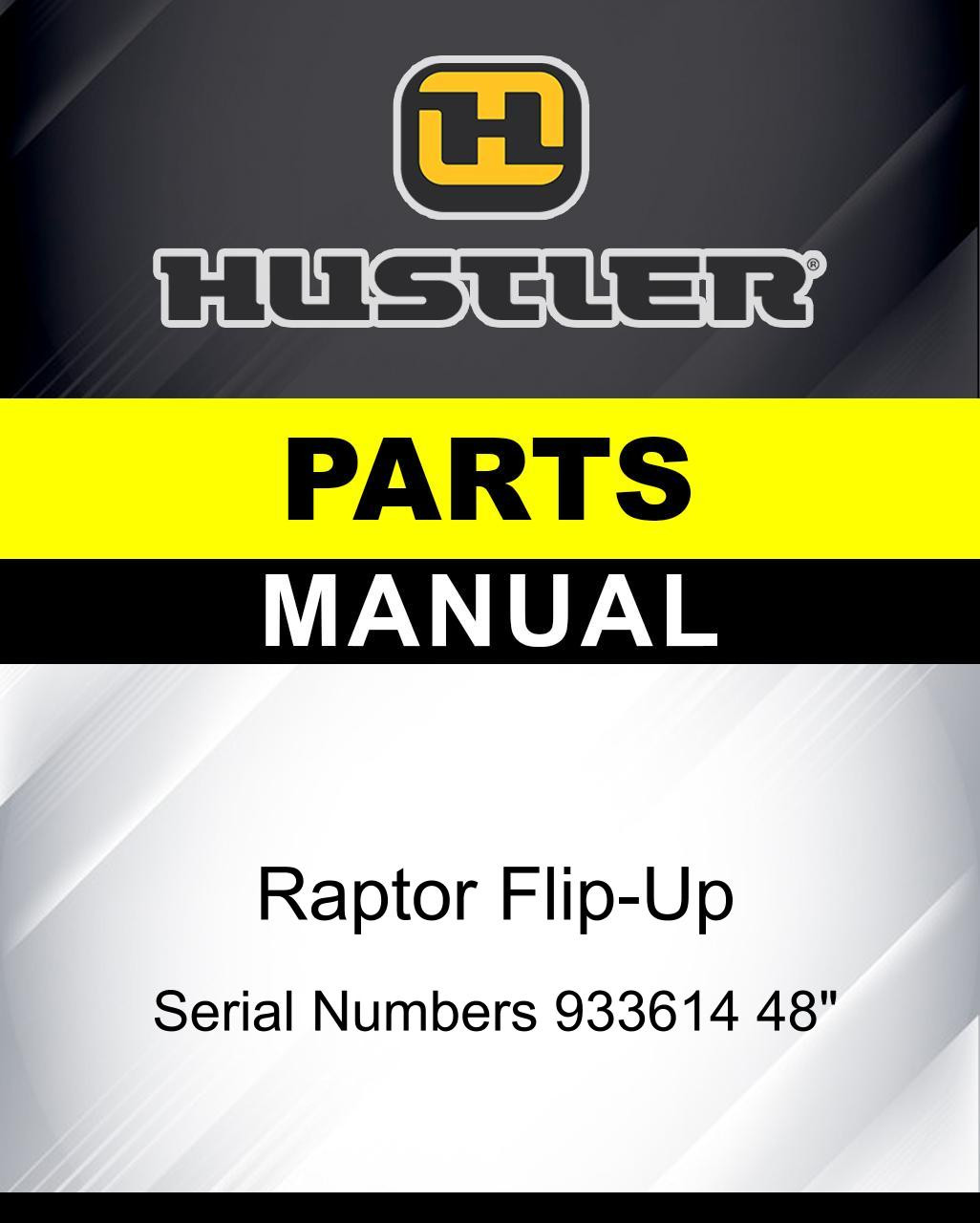 Hustler Raptor Flip-Up SN 933614 48