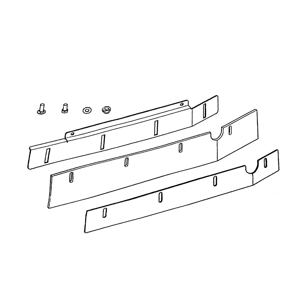 HUSTLER 127074 STRIPE KIT 42
